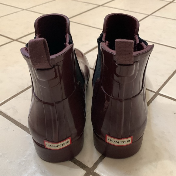 Hunter purple rain boots - Picture 3 of 7